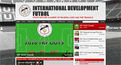 Desktop Screenshot of idfutbol.com