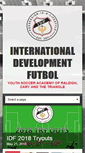 Mobile Screenshot of idfutbol.com